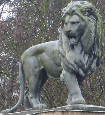 Lion par Adolphe Fassin