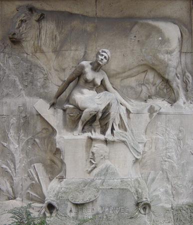 Monument Alfred Verwée par Charles Van der Stappen