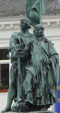 Jan Breydel et Pieter De Coninck par Paul De Vigne